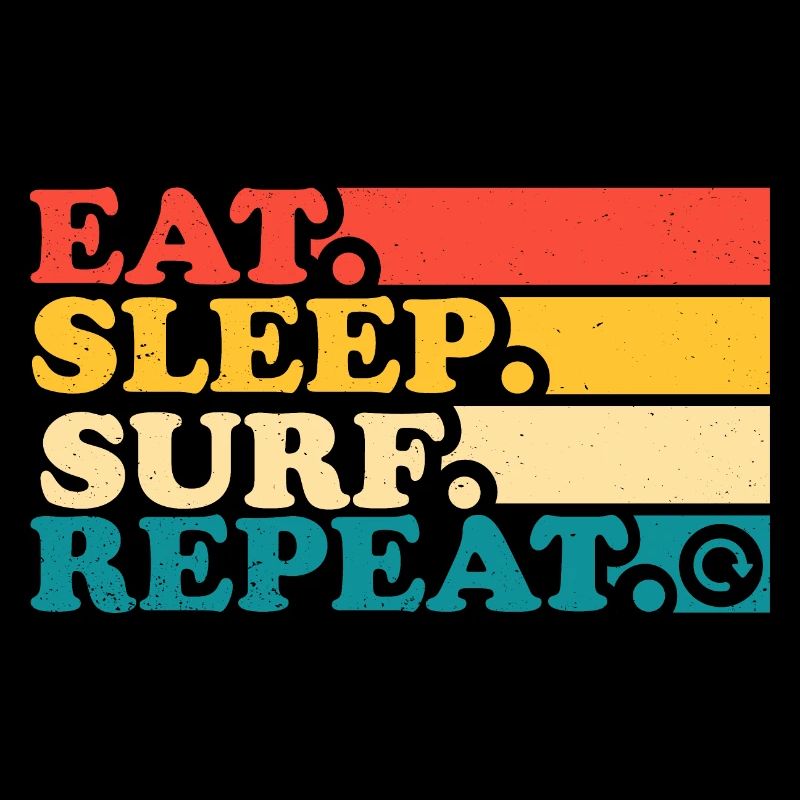 Manger Dormir Surf Répéter