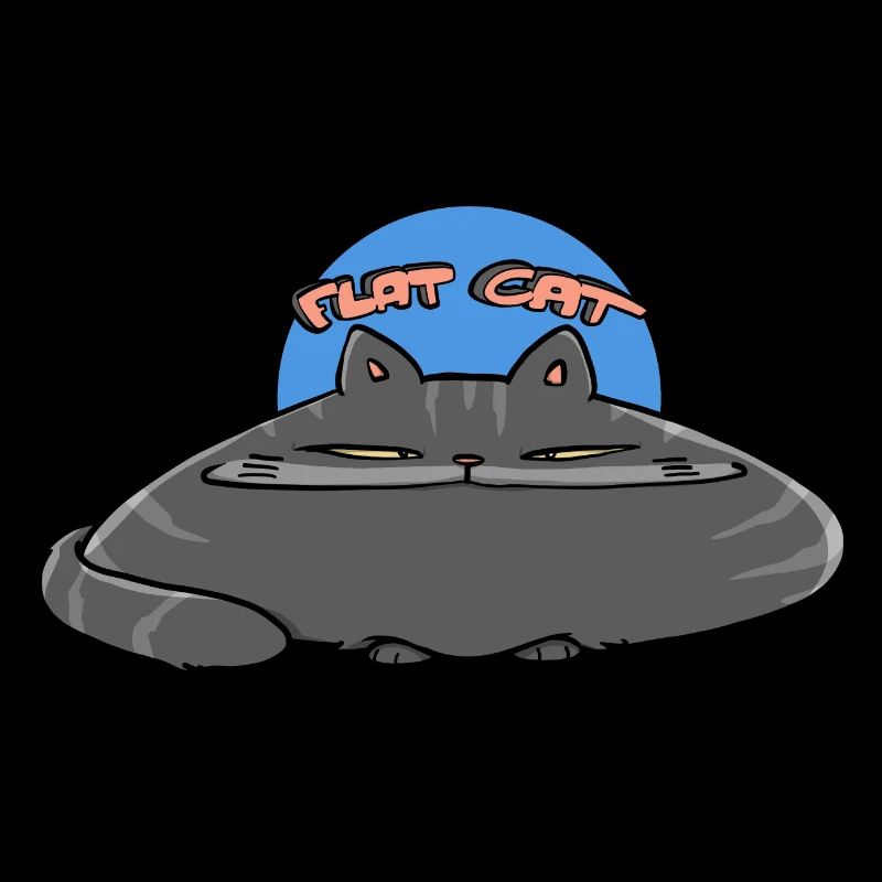 Flat Cat