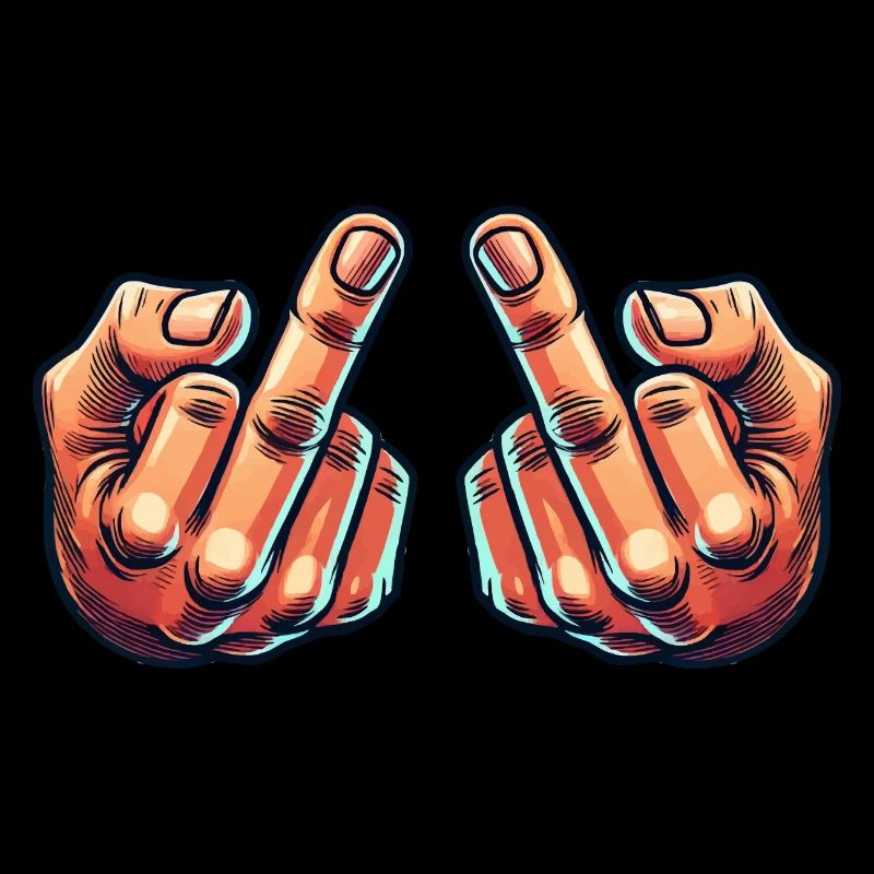 mittelfinger 2