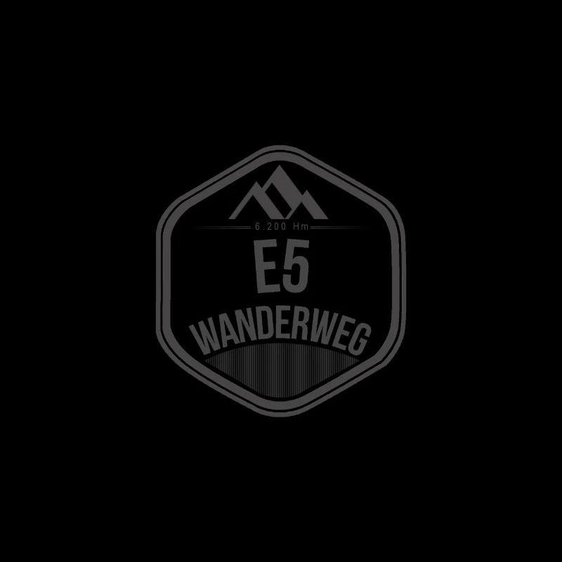Wanderweg E5 Logo