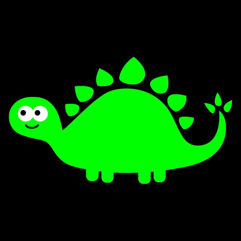Funny cute dinosaur