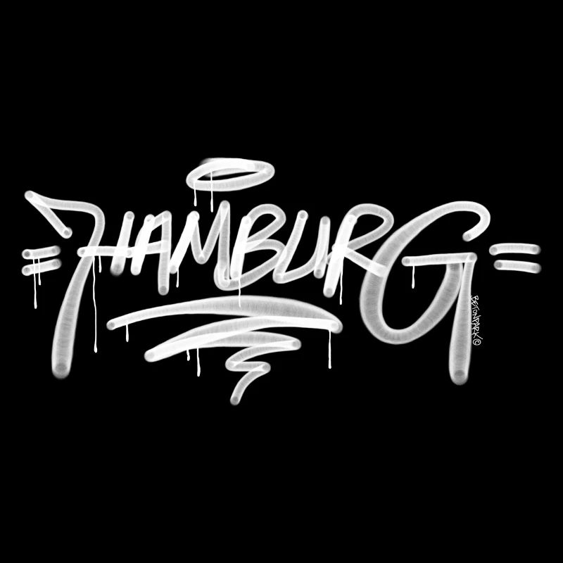 Hamburg Graffiti Fatcap Tag