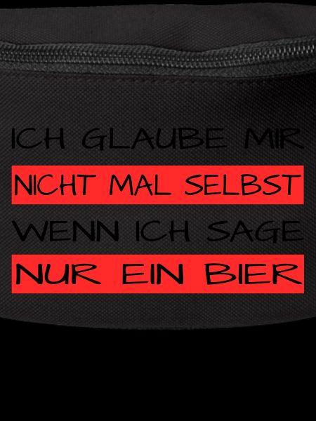 Nur ein Bier