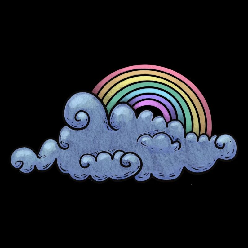 Rainbow cloud