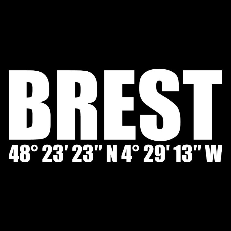Coordonnées de Brest