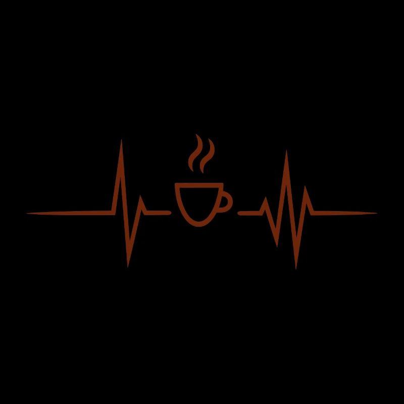 Kaffee - Herzschlag Herzfrequenz