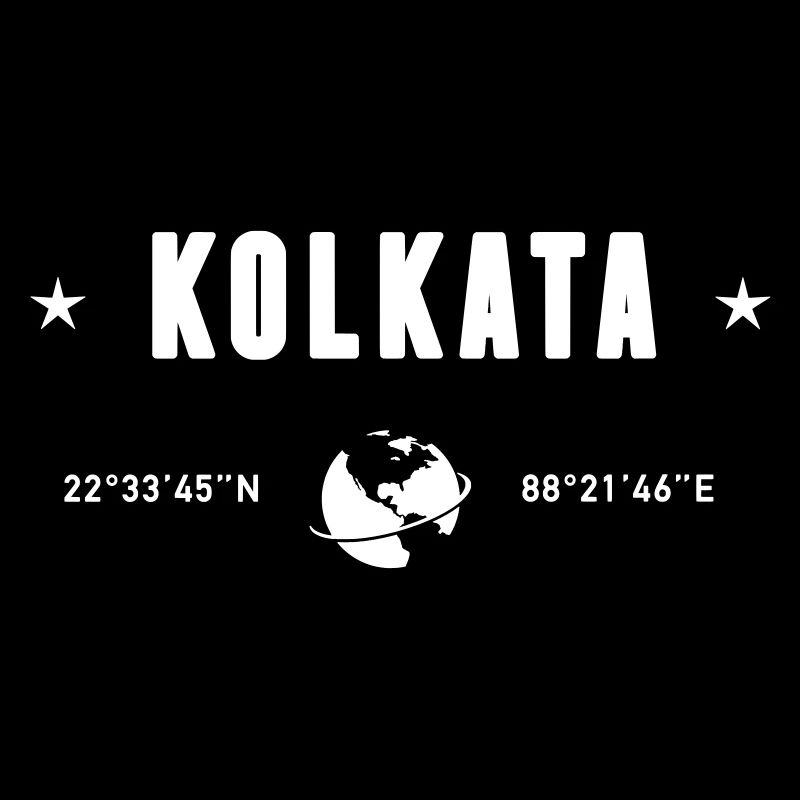 Kolkata India Coordinates Planet Earth