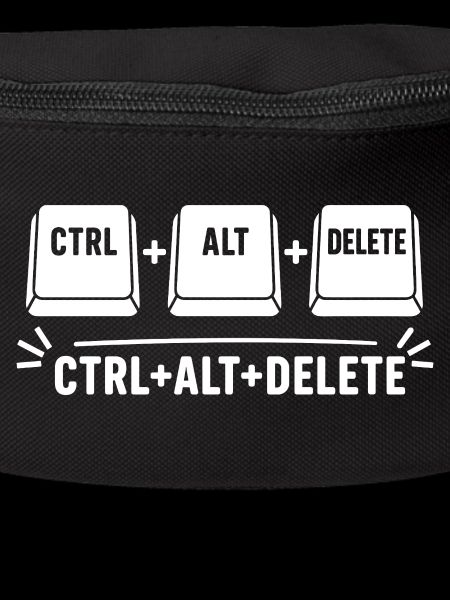 Raccourcis Ctrl Alt Delete Noir