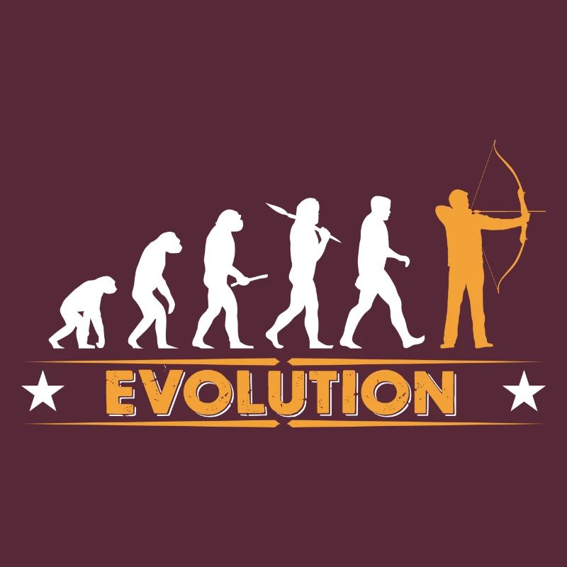 Archery evolution - orange/white