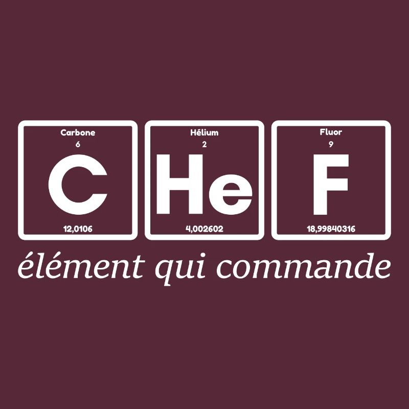 CHeF élément qui commande (blanc)