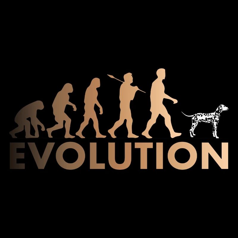 Évolution dalmate Brun