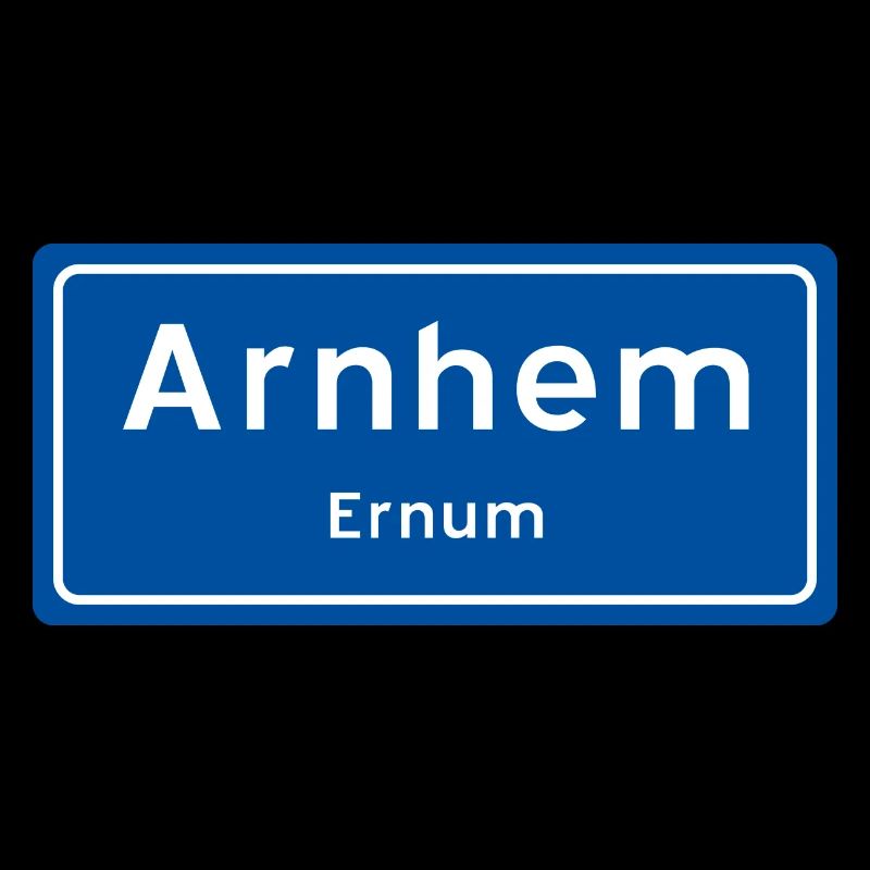 Panneau du nom de lieu d’Arnhem