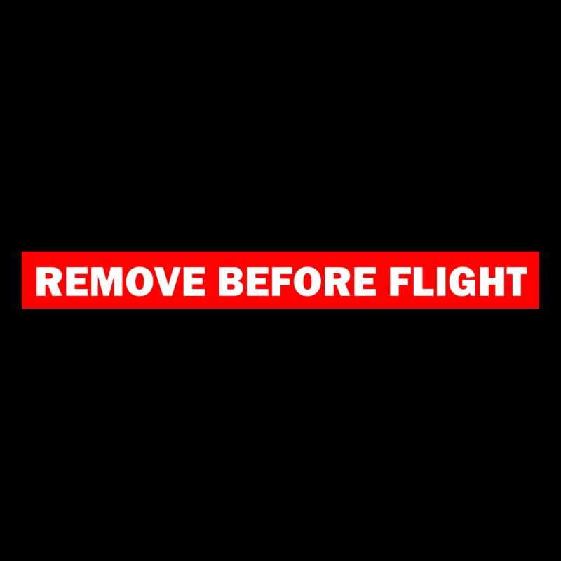 REMOVE BEFORE FLIGHT