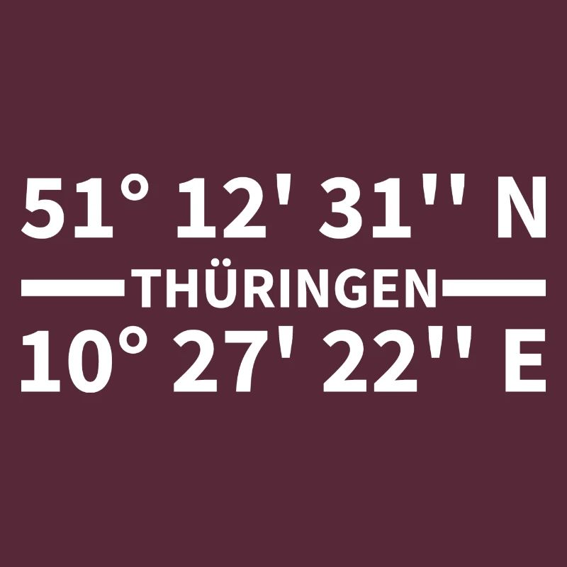 Thuringia coordinates