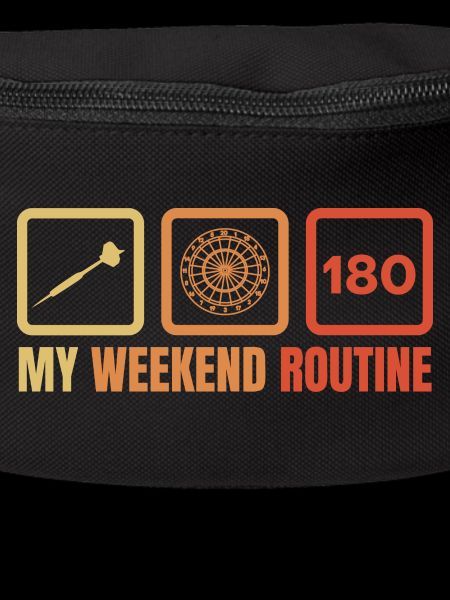 Darts Players Weekend Routine