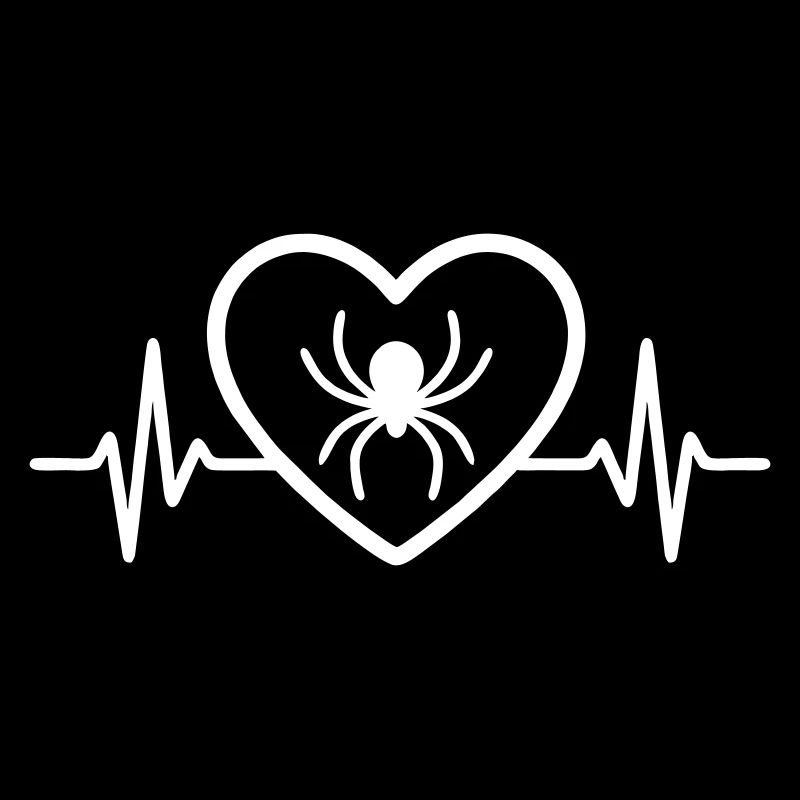 Halloween Heart Spider