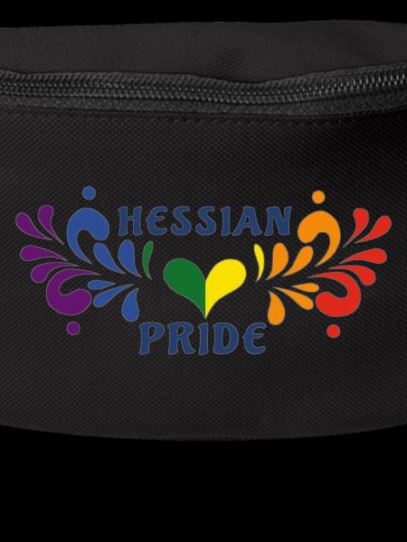 Hessian Pride Heart Blossom Pattern