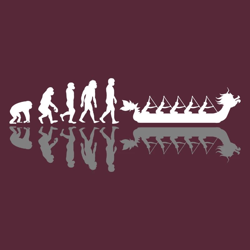 Drachenboot Evolution mit Schatten