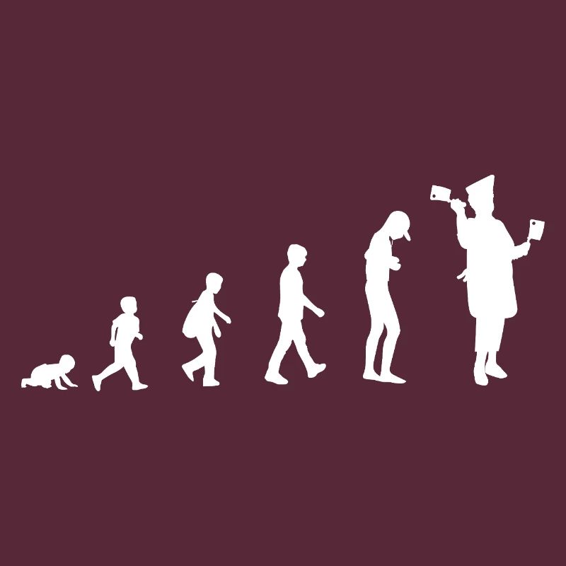Evolution from baby to butcher / profession