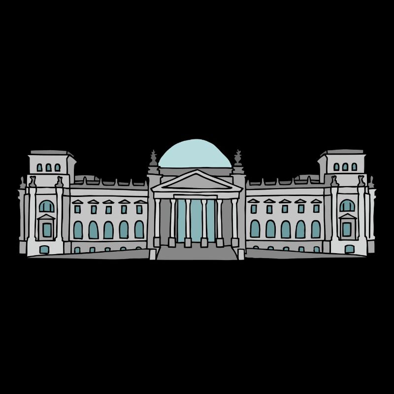Palais du Reichstag à BERLIN c
