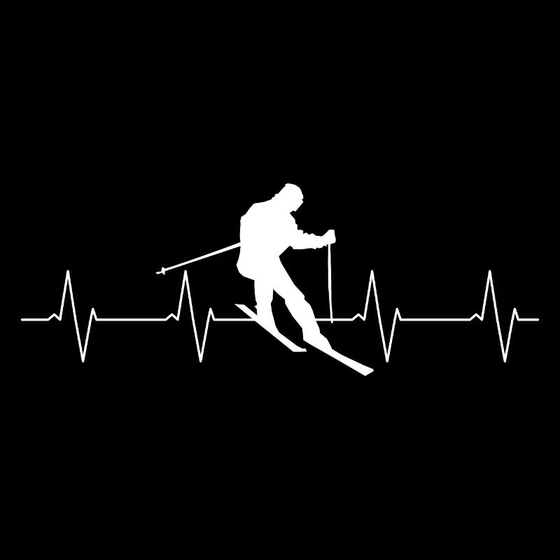 Skiing heartbeat