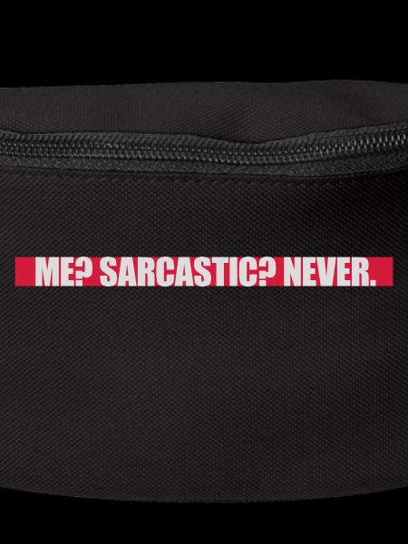 me sarcastic never quote