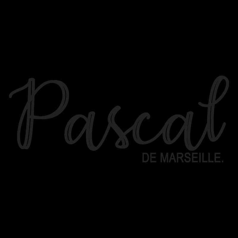 Pascal de Marseille Geschenk T Shirt Pascal