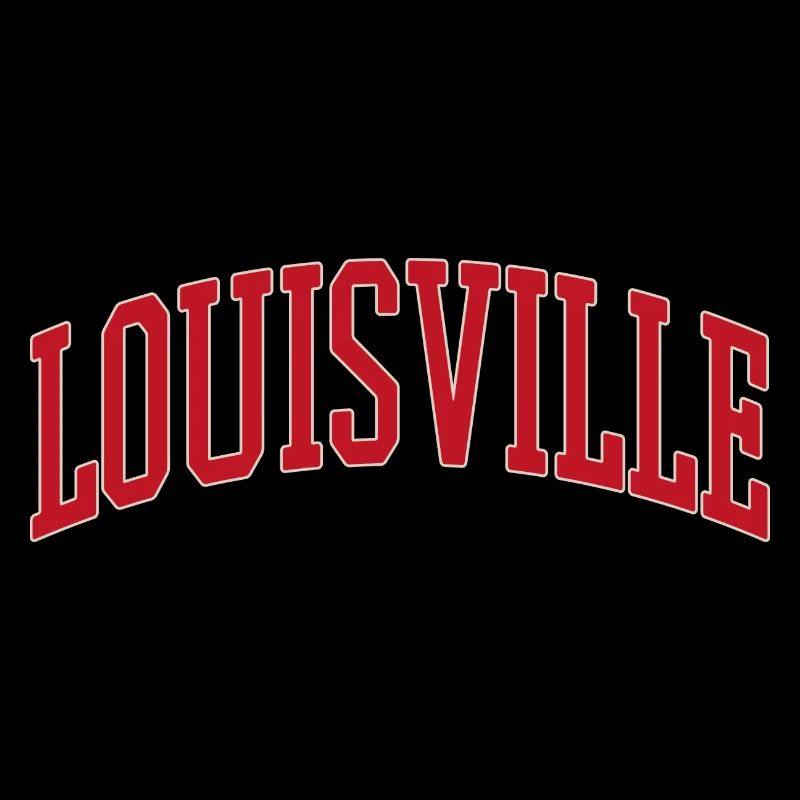 Louisville Varsity Schriftzug