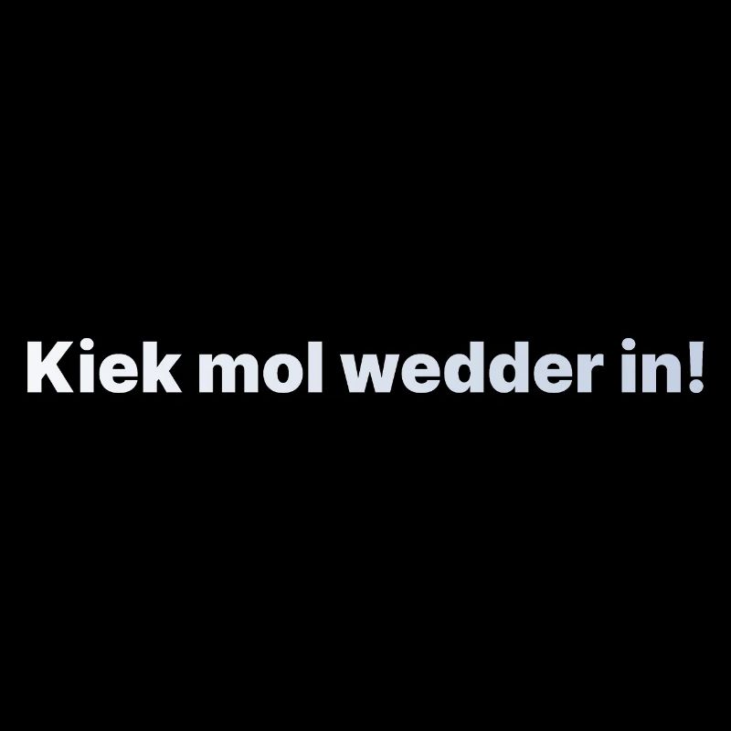 Kiek mol wedder in silber