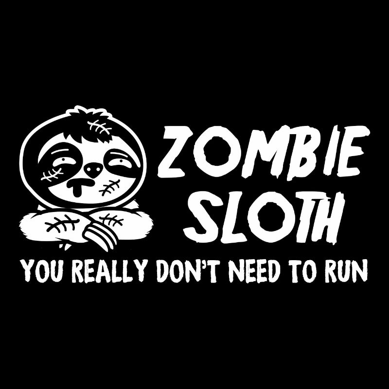 Zombie Sloth You Really Don't Need To Run