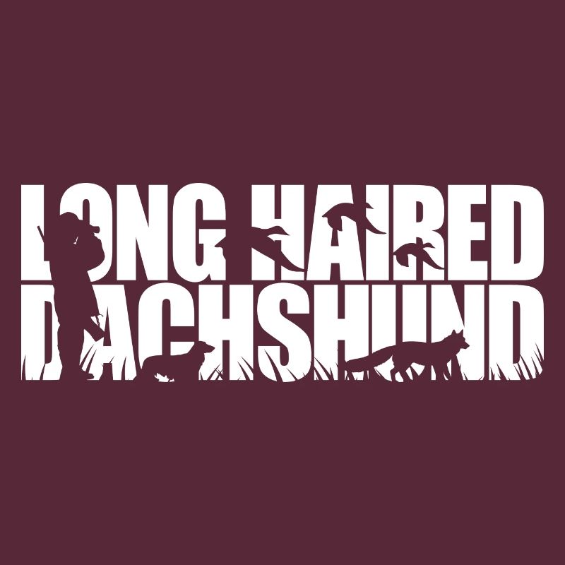 LONG HAIRED DACHSHUND Jagdhund Wilsigns Jagdhunde