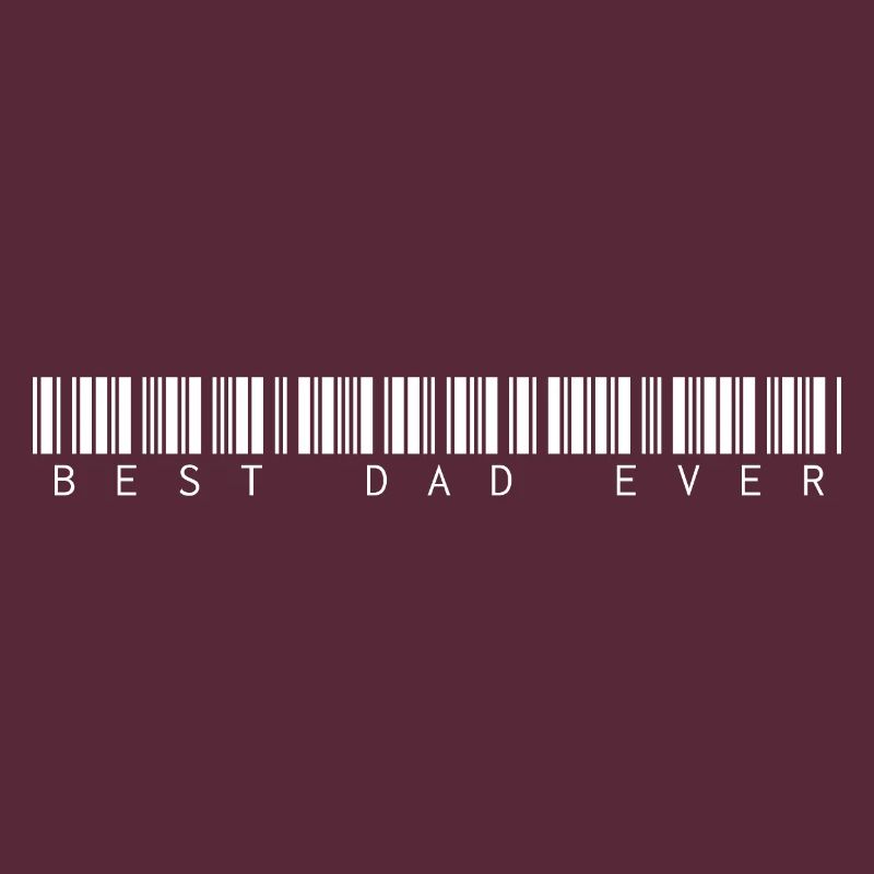 Bester Papa aller Zeiten Barcode