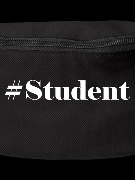 #Student Logo White