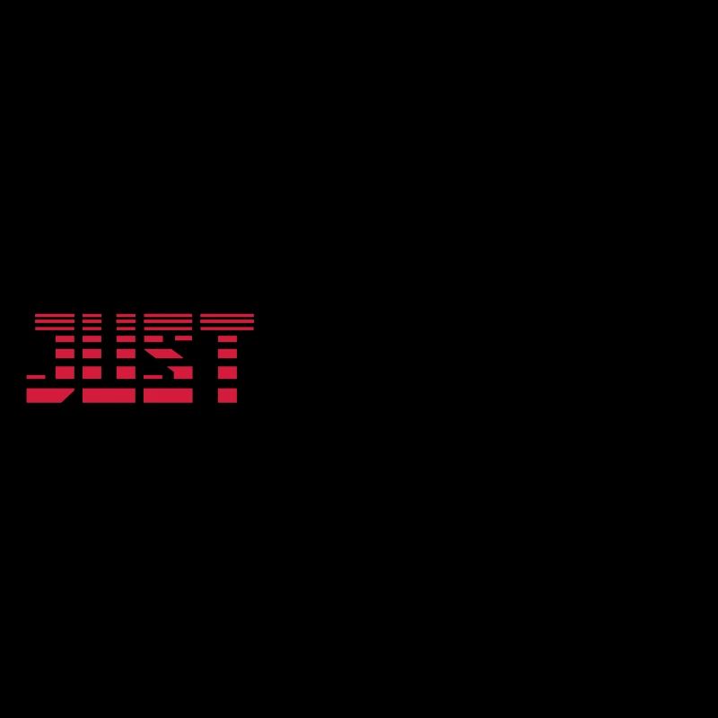 Just Married Text Logo Design