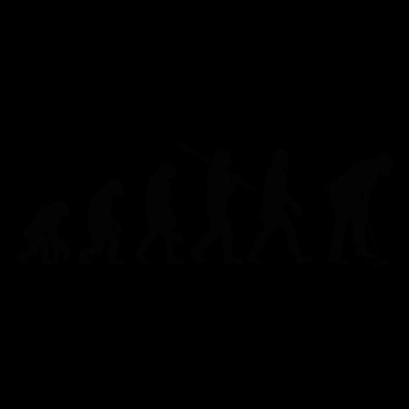 Golf Evolution vom Affen zum Golfspieler