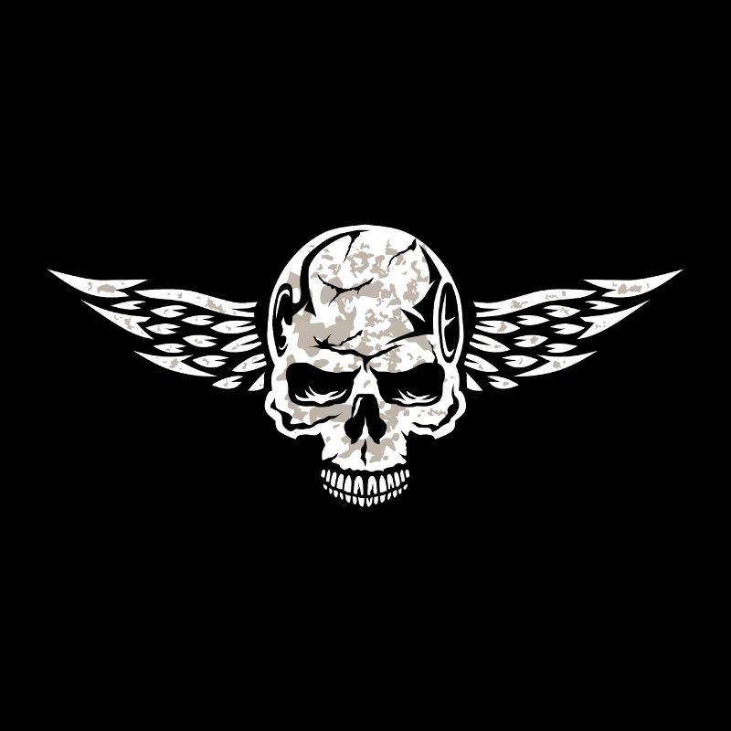 skull skull skull logo