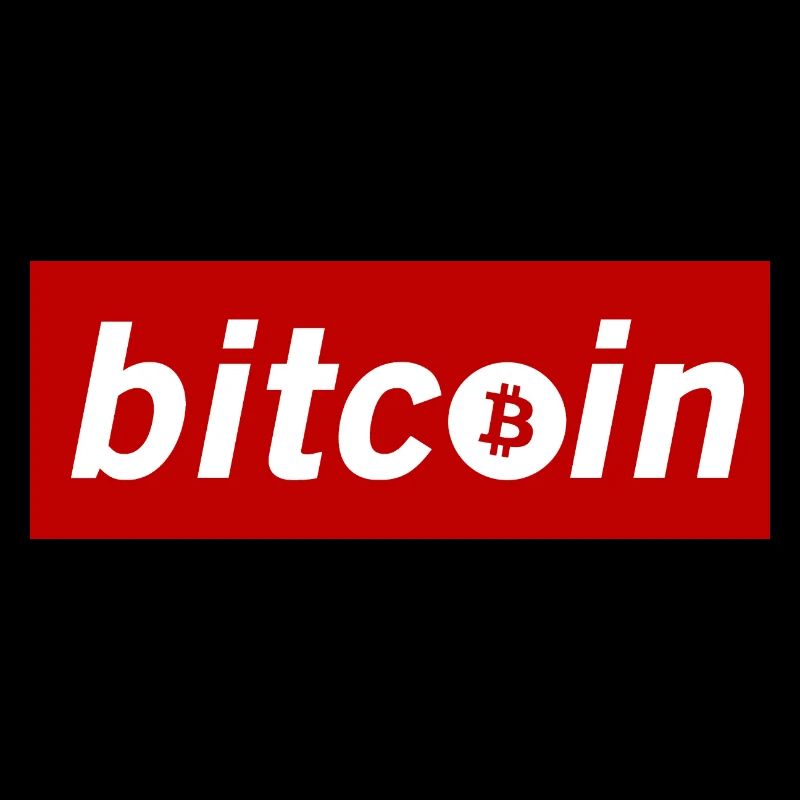 bitcoin - Bitcoin Logo Rouge