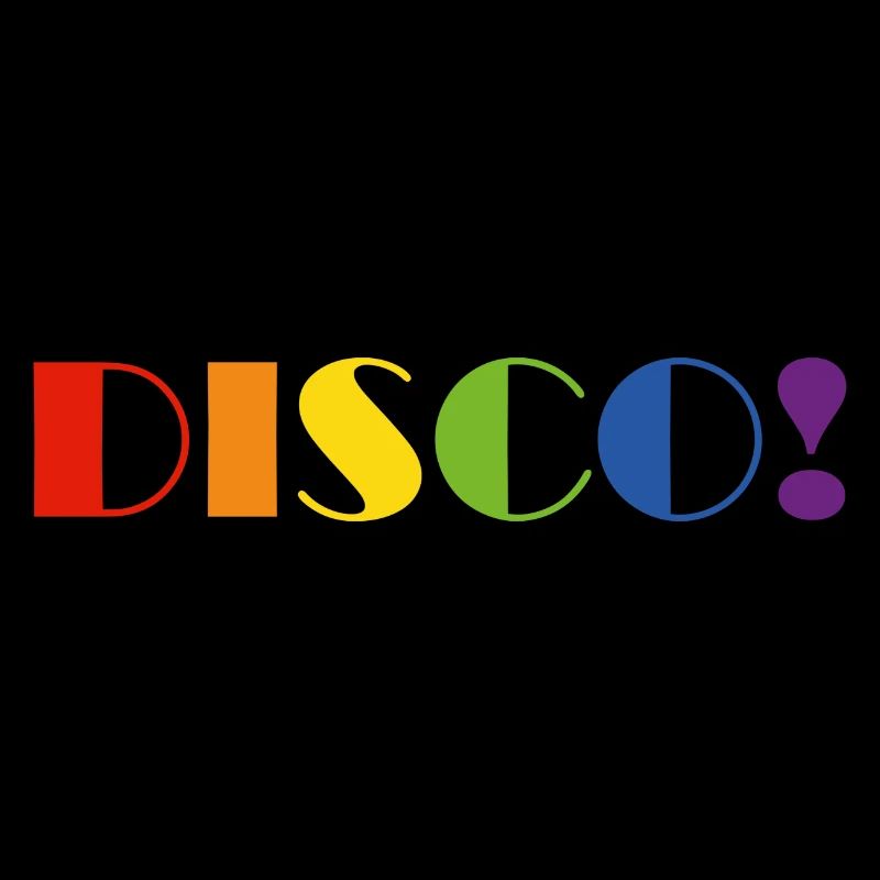 Texte arc-en-ciel DISCO