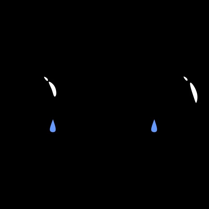 Cute sad face