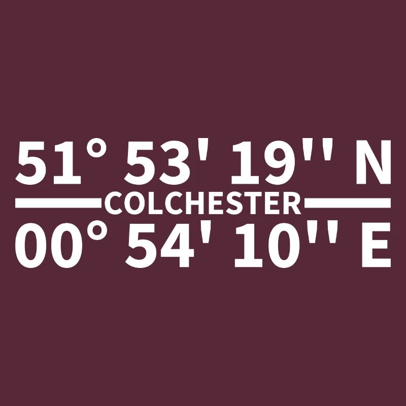 Colchester coordinates