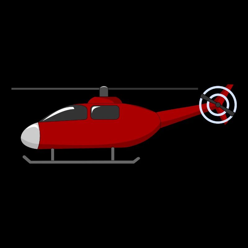 Hélicoptère Rouge