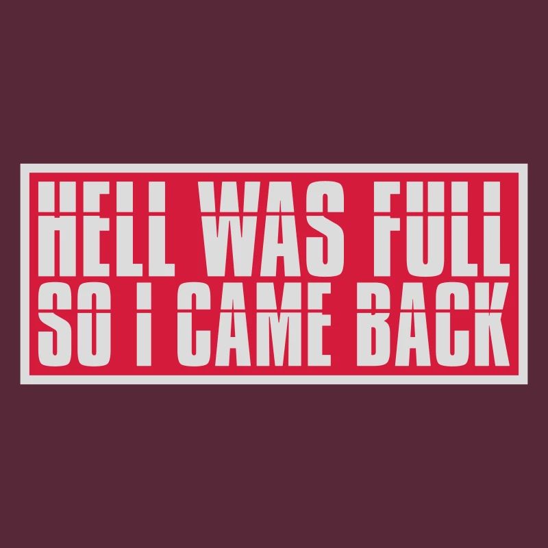 hell was full Zitat