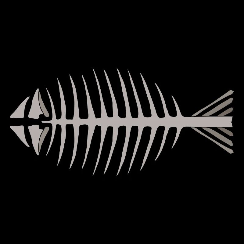 Fish skeleton