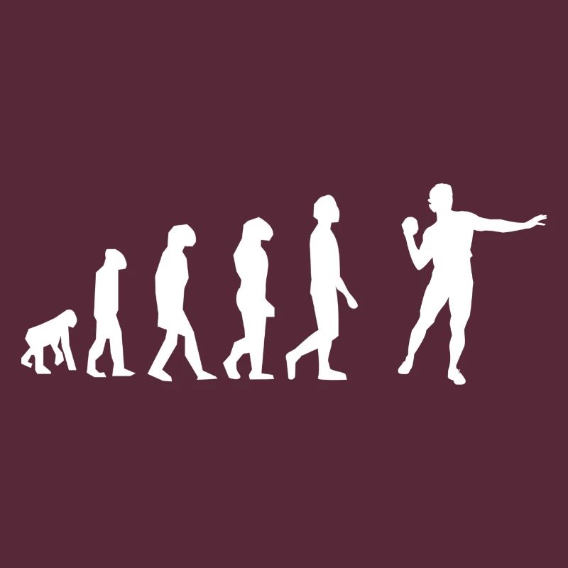 Evolution des Gewichtswurfs