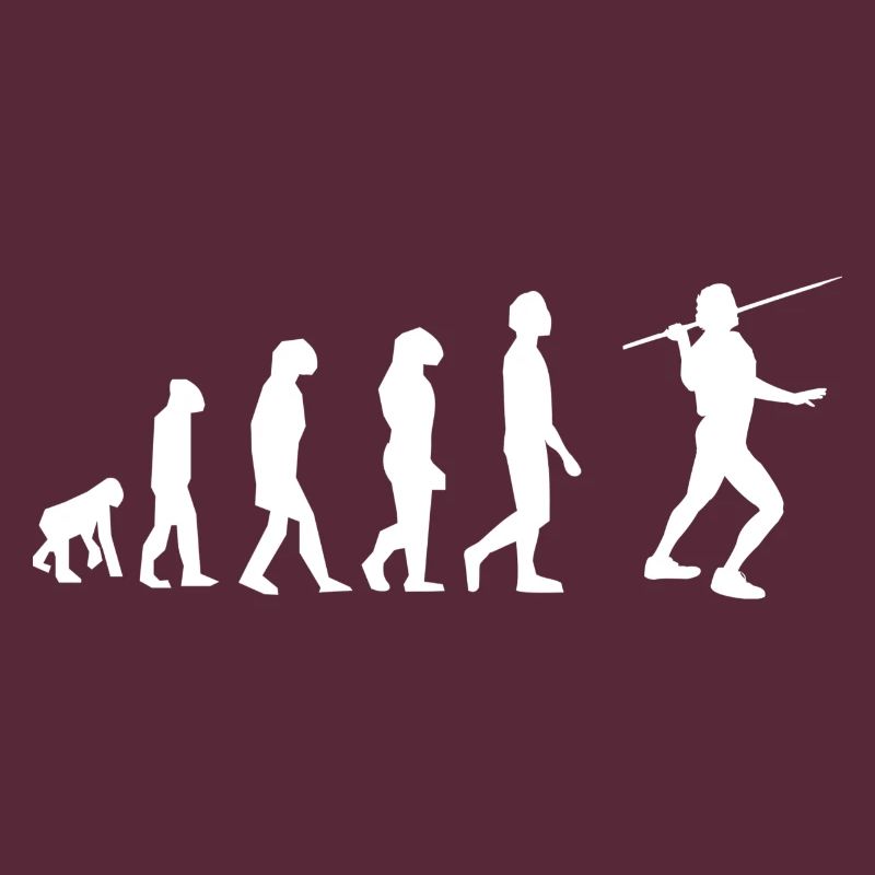 Speerwurf-Evolution