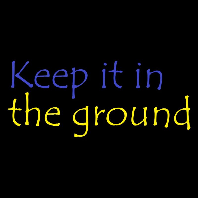 Keep it in the ground Lützerath Spruch