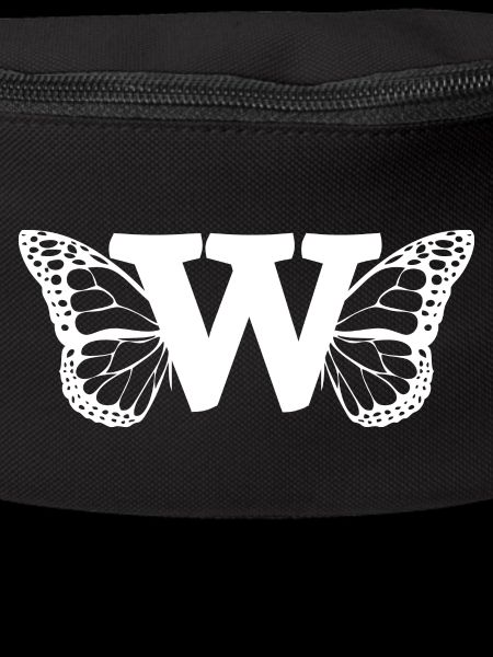 letter W butterfly