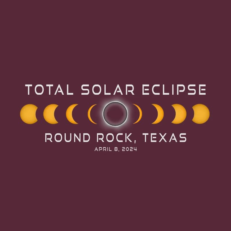 Round Rock Texas Solar Eclipse 2024 April 8