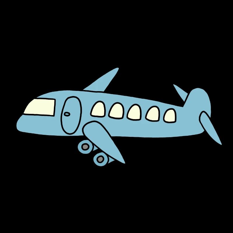 Blue Airplane
