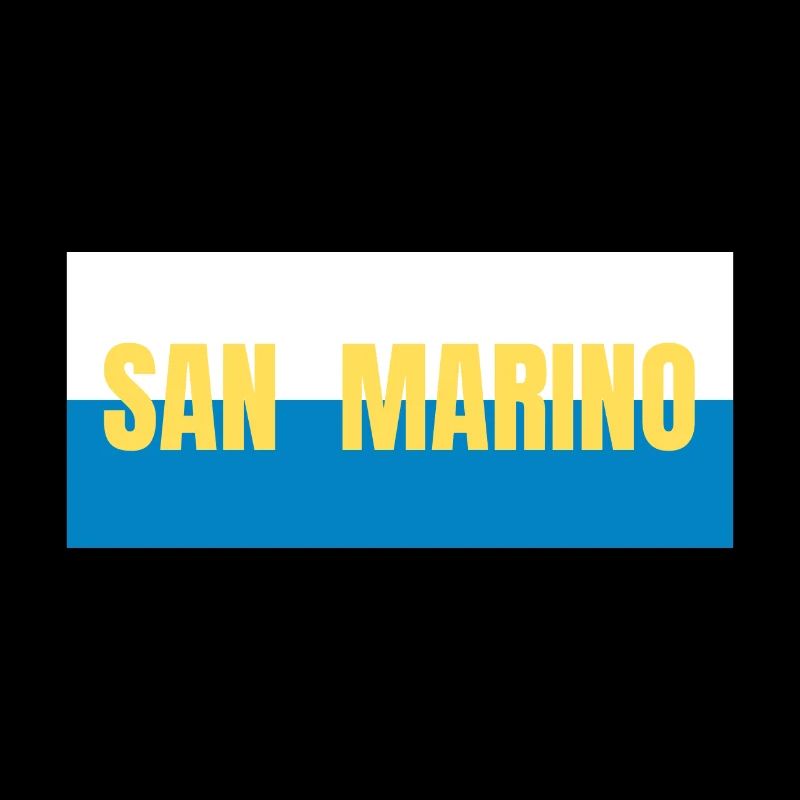 Couleurs du drapeau de Saint-Marin